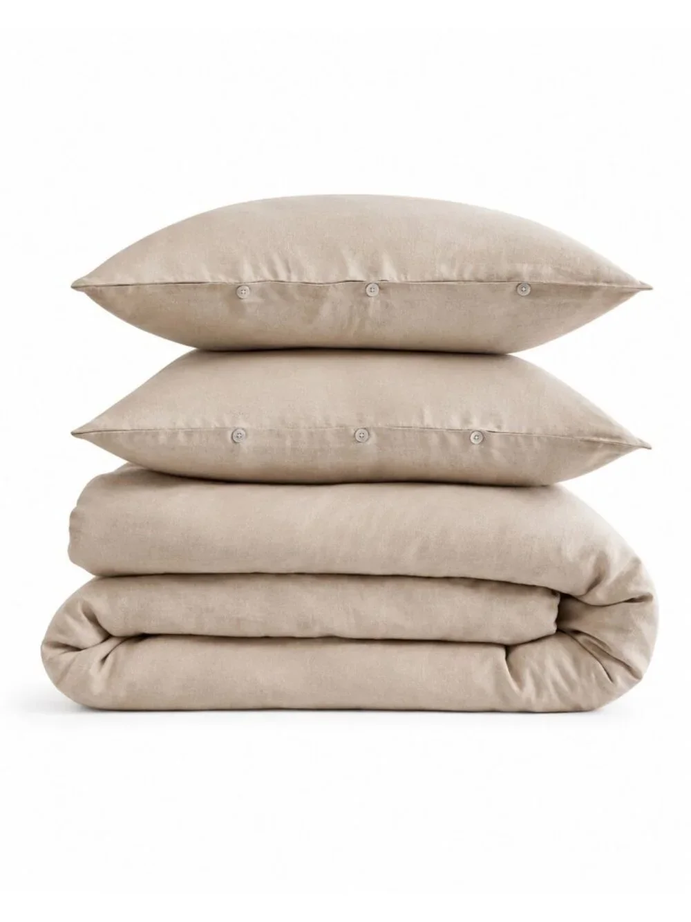 S12 | Quince European Linen Duvet Cover Set Twin Toffee NWOT